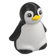 Duplo Animal Penguin with Yellow Beak Print (White)
