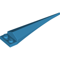 Plate Special 1 x 2 with Angular Extension and Dark Azure Tip (Dark Azure)