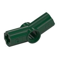 Technic Axle and Pin Connector Angled #3 - 157.5° (Dark Green)
