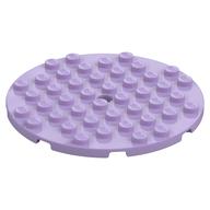 Plate Round 8 x 8 (Lavender)