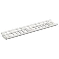 Ladder 16 x 2.5 with Three 2 x 2 Studs (White)