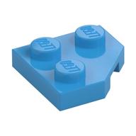 Wedge Plate 2 x 2 Cut Corner (Dark Azure)
