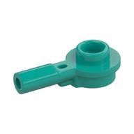 Plate Special Round 1 x 1 with Hollow Stud and Horizontal Bar 1L (Dark Turquoise)
