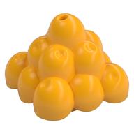 Duplo Food Fruit Pyramid (Bright Light Orange)