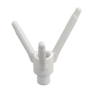 Plant, Flower Stem with Bottom Bar (White)