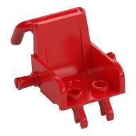 Equipment Medical Wheelchair with Clips for Wheels (Red)