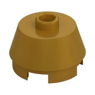 Brick Round 2 x 2 Truncated Cone (Pearl Gold)