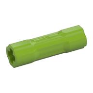 Technic Driving Ring Connector Smooth [2 rounded and 2 flat side walls] (Lime)
