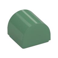 Brick Curved 1 x 1 x 2/3 Double Curved Top, No Studs (Sand Green)
