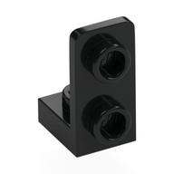 Bracket 1 x 1 - 1 x 2 Inverted (Black)