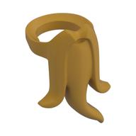 Minifig Neckwear Beard, Fancy (Pearl Gold)