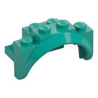 Wheel Arch, Mudguard 4 x 2 x 2 1/2 (Dark Turquoise)