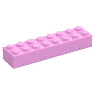 Brick 2 x 8 (Bright Pink)