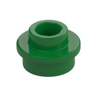 Plate Round 1 x 1 with Open Stud (Green)
