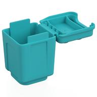 Duplo Garbage Can / Bin (Medium Azure)
