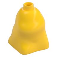 Duplo Brick 2 x 2 x 2 Bag Shaped [Plain] (Yellow)