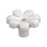 Plant, Flower, Minifig Accessory with 7 Thick Petals and Pin (White)