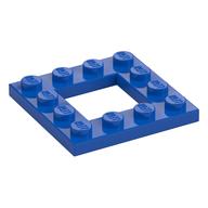 Plate Special 4 x 4 with 2 x 2 Opening (Blue)