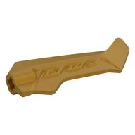Fin Jagged with Axle Hole (Pearl Gold)