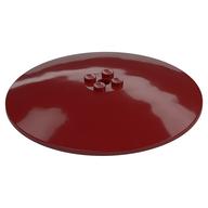 Dish 10 x 10 Inverted (Radar) with Solid Studs (Dark Red)