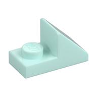 Brick Sloped 45° 2 x 1 with 2/3 Cutout [New Version] (Light Aqua)