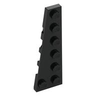 Wedge Plate 6 x 2 Left (Black)