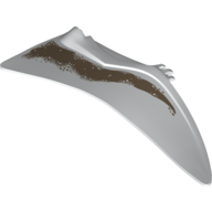 Animal Body Part, Dinosaur, Quetzalcoatlus Wing, Right with Dark Tan Markings Print (White)
