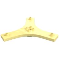 Duplo Ferris Wheel Base (Bright Light Yellow)
