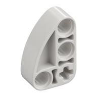 Technic Beam 2 x 3 L-Shape with Quarter Ellipse Thick (White)
