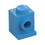 Brick Special 1 x 1 with Headlight (Dark Azure)