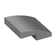 Brick Curved 2 x 2 x 2/3 (Metallic Silver)