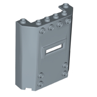 Panel 2 x 6 x 6 with Window Slot (Sand Blue)
