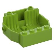 Vehicle Base 6 x 5 x 2 [2 Seats] (Lime)