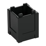 Container Box 2 x 2 x 2 - Top Opening (Black)