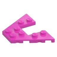 Wedge Plate 4 x 6 (Dark Pink)