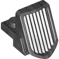 Grille 1 x 2 x 2 2/3 Sloping (Pearl Titanium)