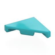 Tile 45° Cut 2 x 2 (Triangle) (Medium Azure)