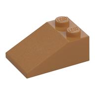Brick Sloped 33° 3 x 2 (Medium Nougat)