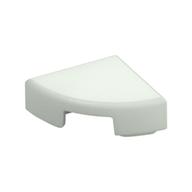 Tile Round 1 x 1 Quarter (Glow in Dark White)