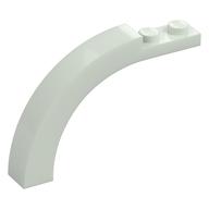Brick Arch 1 x 6 x 3 1/3 Curved Top (Glow in Dark White)