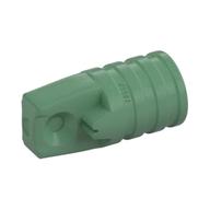 Hinge Cylinder 1 x 2 Locking with 1 Finger and Axle Hole On Ends [No Side Slots] (Sand Green)