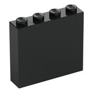 Brick 1 x 4 x 3 (Black)