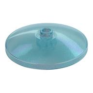 Dish 4 x 4 Inverted with Open Stud [Radar] (Opal Trans-Light Blue)