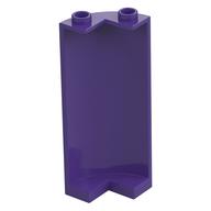 Cylinder Quarter 2 x 2 x 5 (Wall) (Dark Purple)