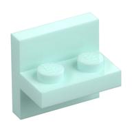 Bracket 2 x 2 with 1 x 2 Vertical Studs (Light Aqua)