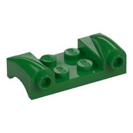 Vehicle Body, Wheel Arch / Mudguard 2 x 4 with Headlights and Curved Fenders (Green)