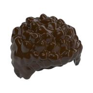 Hair Coiled and Short (Dark Brown)