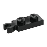 Plate Special 1 x 2 with Clip Vertical on End (Black)