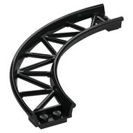 Vehicle Track, Roller Coaster, Curve (Black)