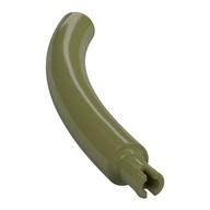 Animal Body Part / Plant, Tail / Neck / Branch / Trunk, Middle Section with Pin, Square Pin Hole (Olive Green)